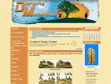Tablet Screenshot of diorama-modellbau.com